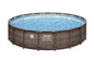 Coleman Power Steel 18’ x 48” Round Above Ground Pool Set