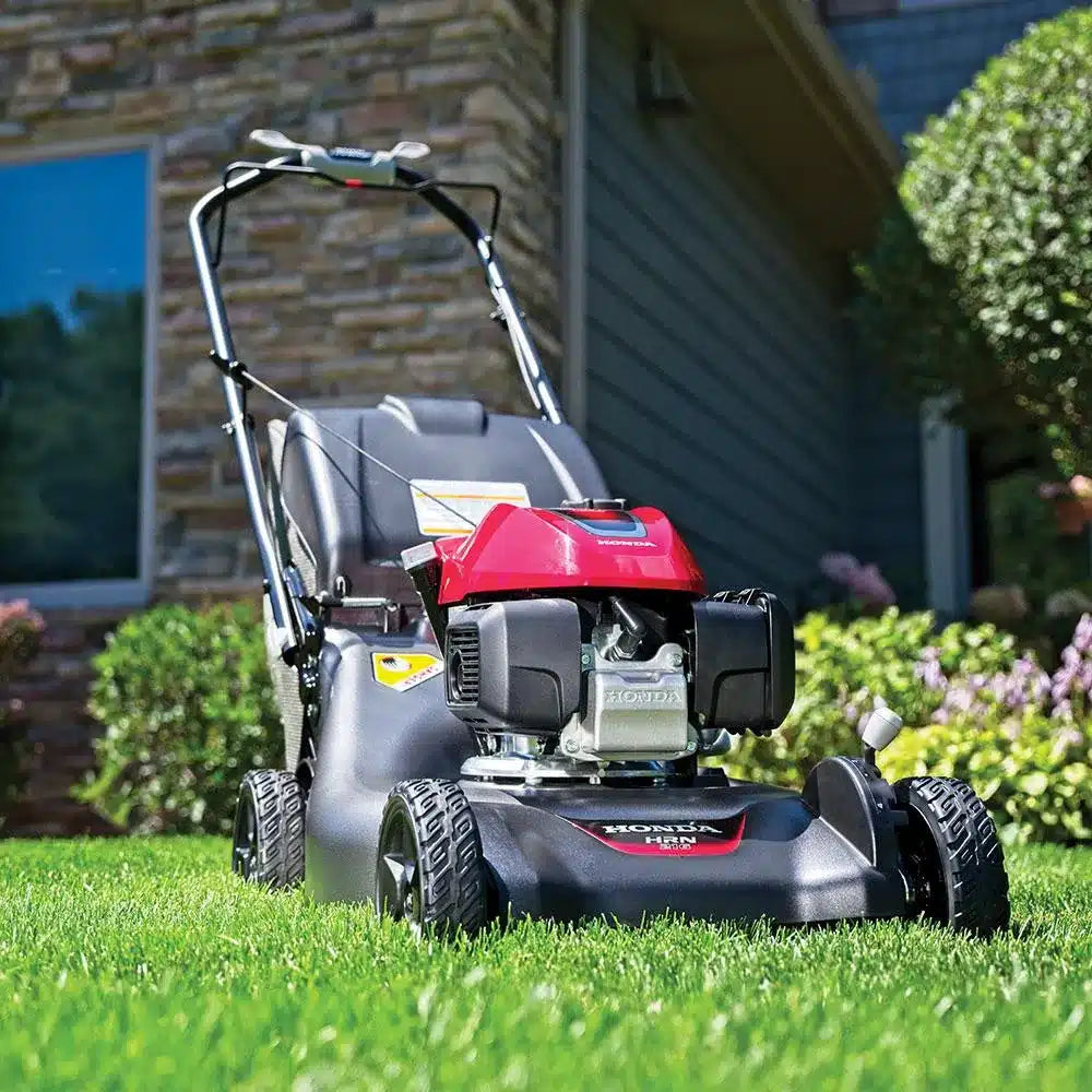 Honda HRN Walk-Behind Self-Propelled Lawn Mower With Twin Blade System