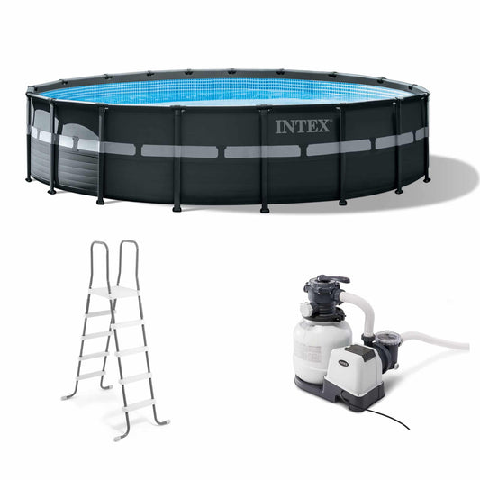 Intex 18Ft x 52In Ultra XTR Frame Above Ground Swimming Pool Set