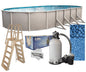 Lake Effect 15′ x 30′ Oval 48″ Wall Impressions Swimming Pool Kit